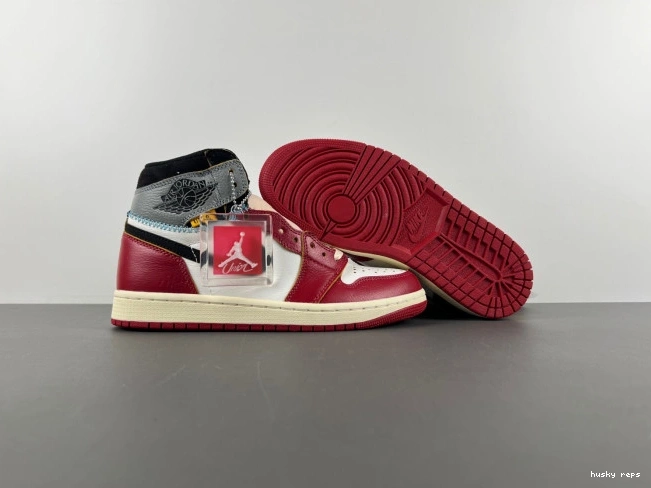 Cheap Husky Jordan High HV8563-600 OG Union LA Air 1 x 0702